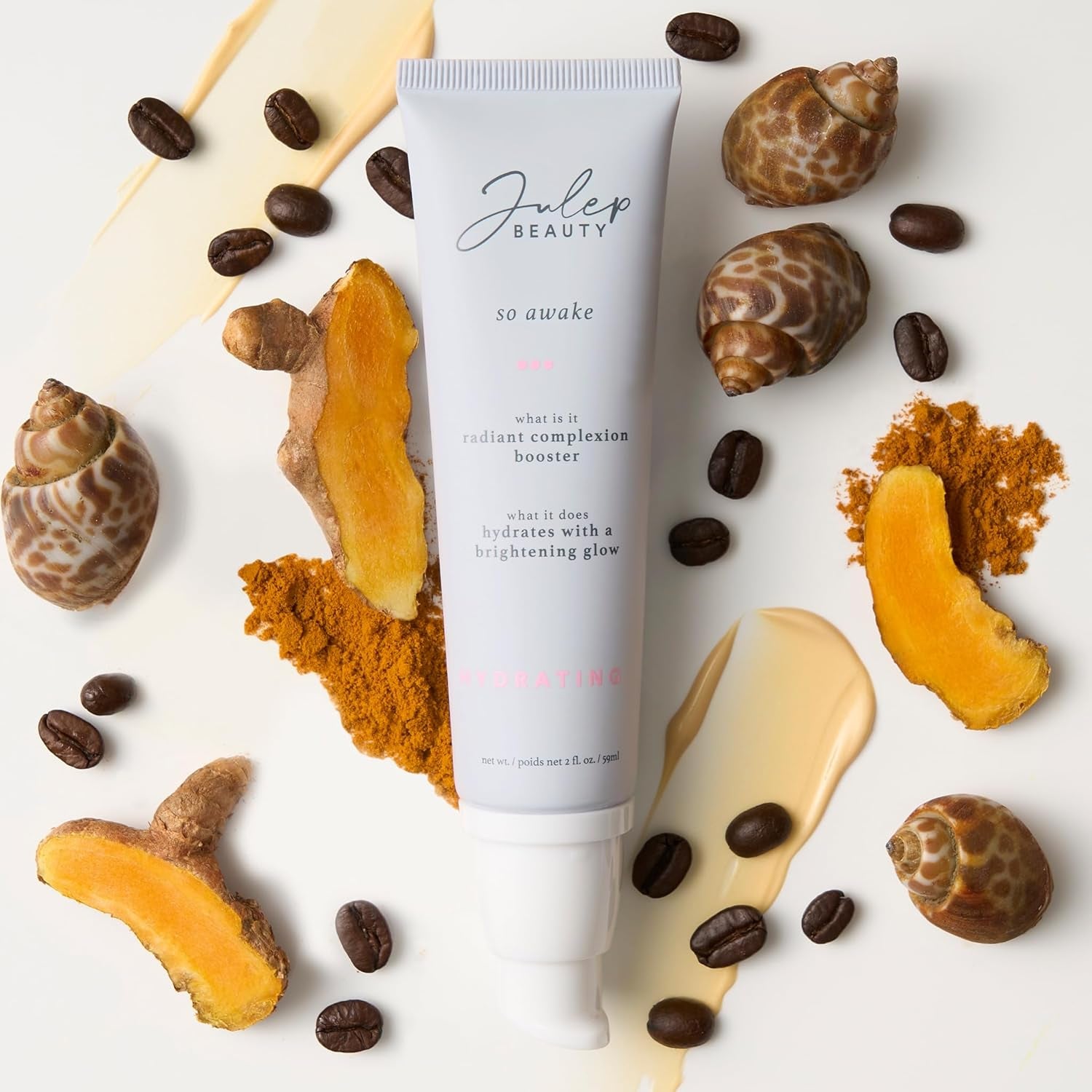 Full Face Radiance Set | so Awake Complexion Booster Daily Moisturizer + Skin Perfecting Cushion Complexion Concealer + Foundation - 400 Amber