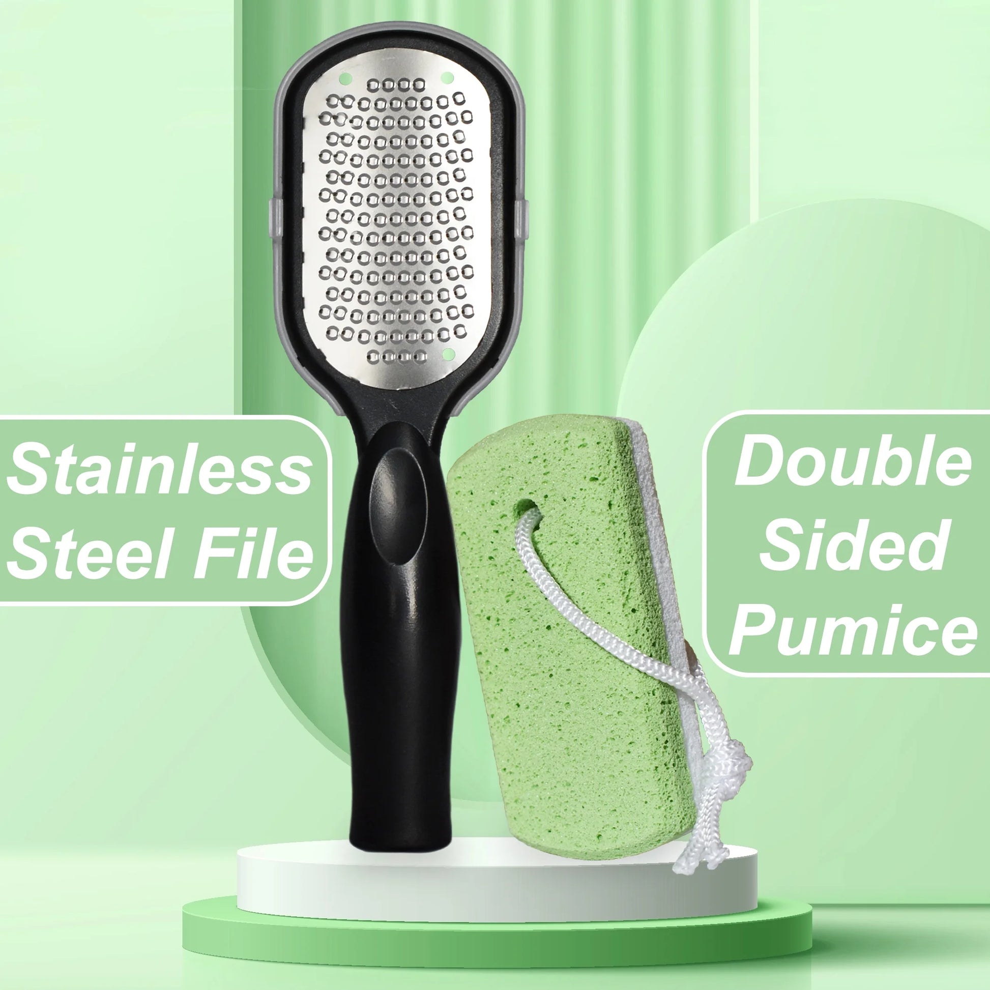 Dr. Entre's Callus Remover Gel – Foot Callus Remover Spa Kit with Pedicure Tools, Dead Skin Scrubber