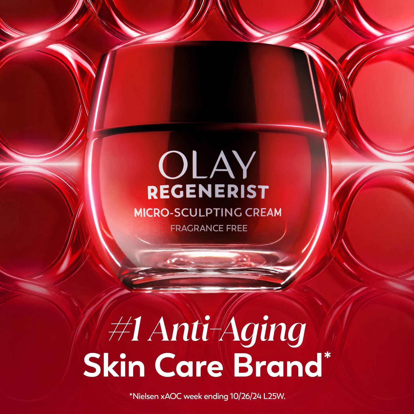 OLAY REGENERIST Anti-Aging Face Cream, Hydrating, Anti-Wrinkle, Firming Moisturizer, Fragrance Free, Skin Care with Triple Collagen Peptide & Niacinamide
