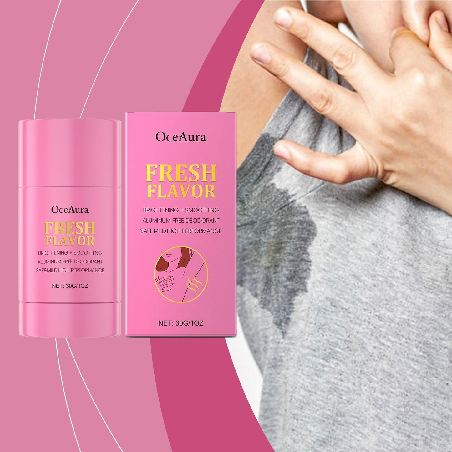 OceAura OSOLA Underarm Care Cleansing Stick