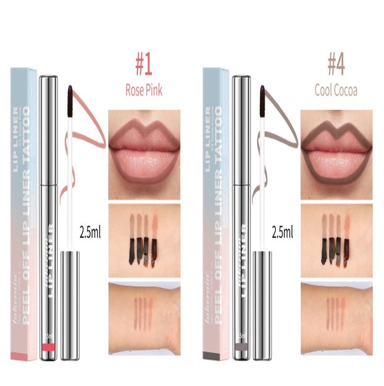 Lip liner Matte Finish No Stain On Cup Hook Line Lip Stick