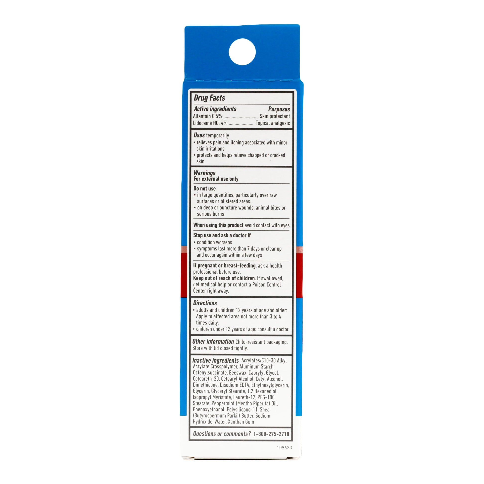 Healthy Feet Pain-Relieving Foot Cream with Lidocaine – 3 oz Tube
