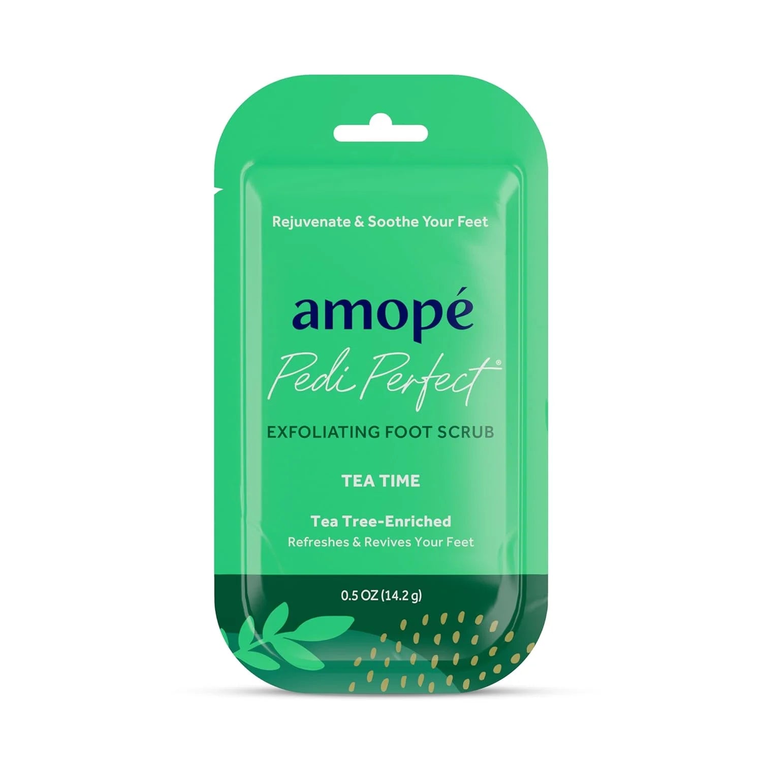 Amopé Pampering Foot Care Kit – Foot Scrubs, Foot Soak, Leg & Foot Scrubber, Storage Bag – 1 Kit