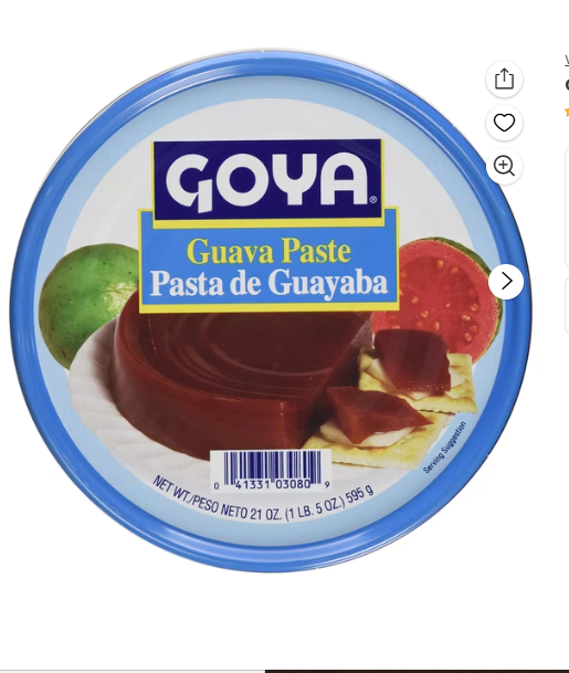 Goya Guava Paste 21 Ounce Can Pasta De Guayaba (2 Pack)