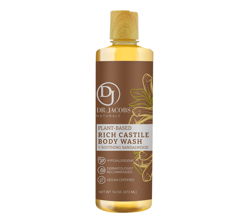 DJ Sandalwood Castile Body Wash (All American)