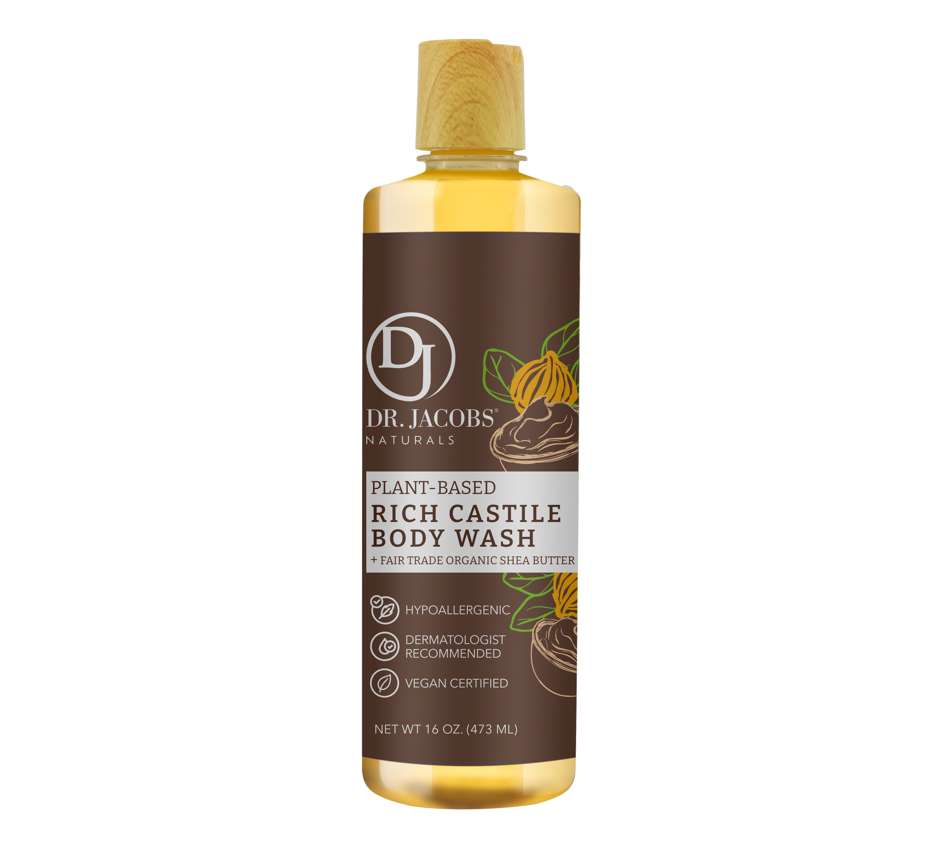 DJ Shea Butter Castile Body Wash (All American)