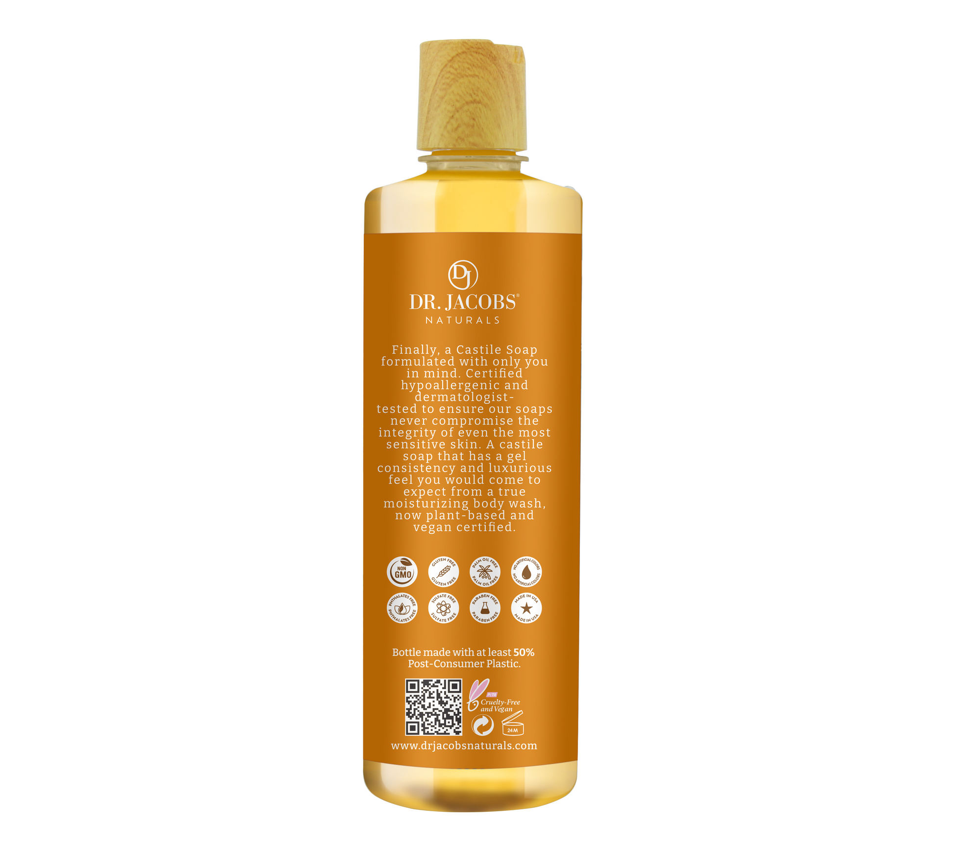 DJ Orange & Ginger Castile Body Wash (All American)